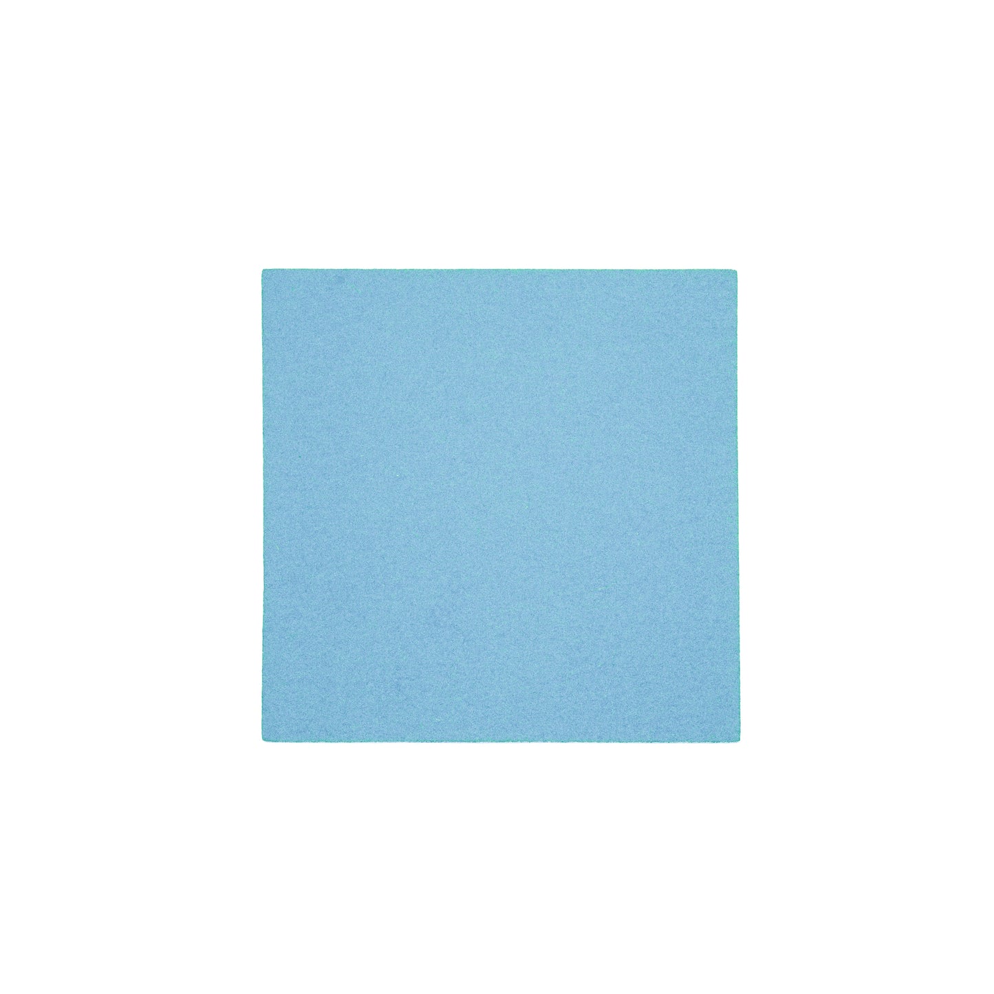 Straight Edge Square Placemat in 004 Aqua, 22cm