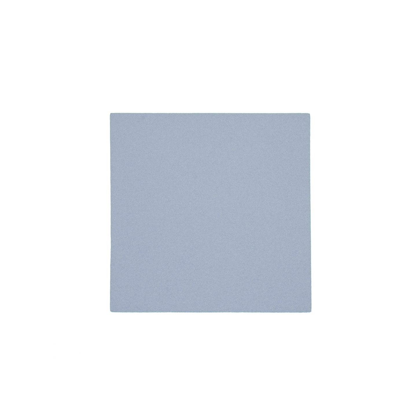 Straight Edge Square Placemat in 028 Light Grey Flat, 22cm