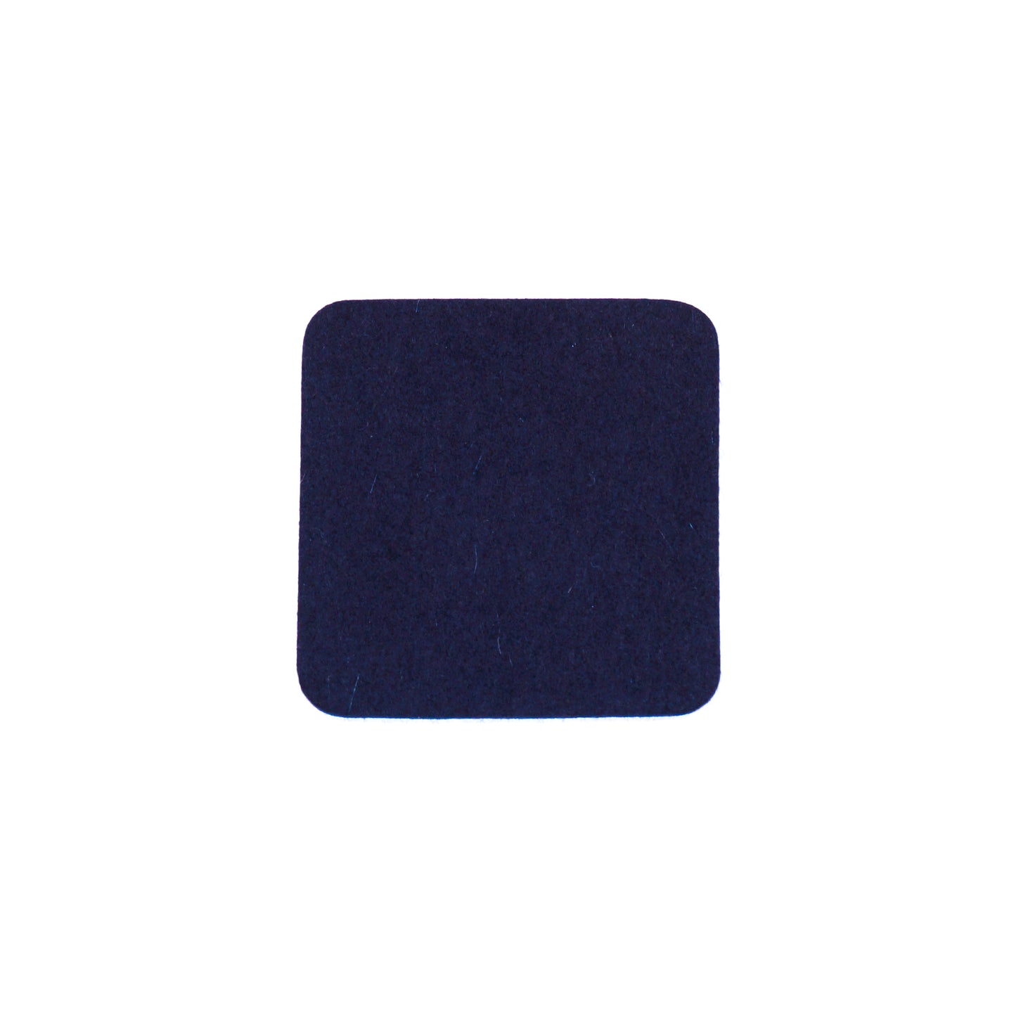 Larger Square Coaster in 033 Navy, 14cm