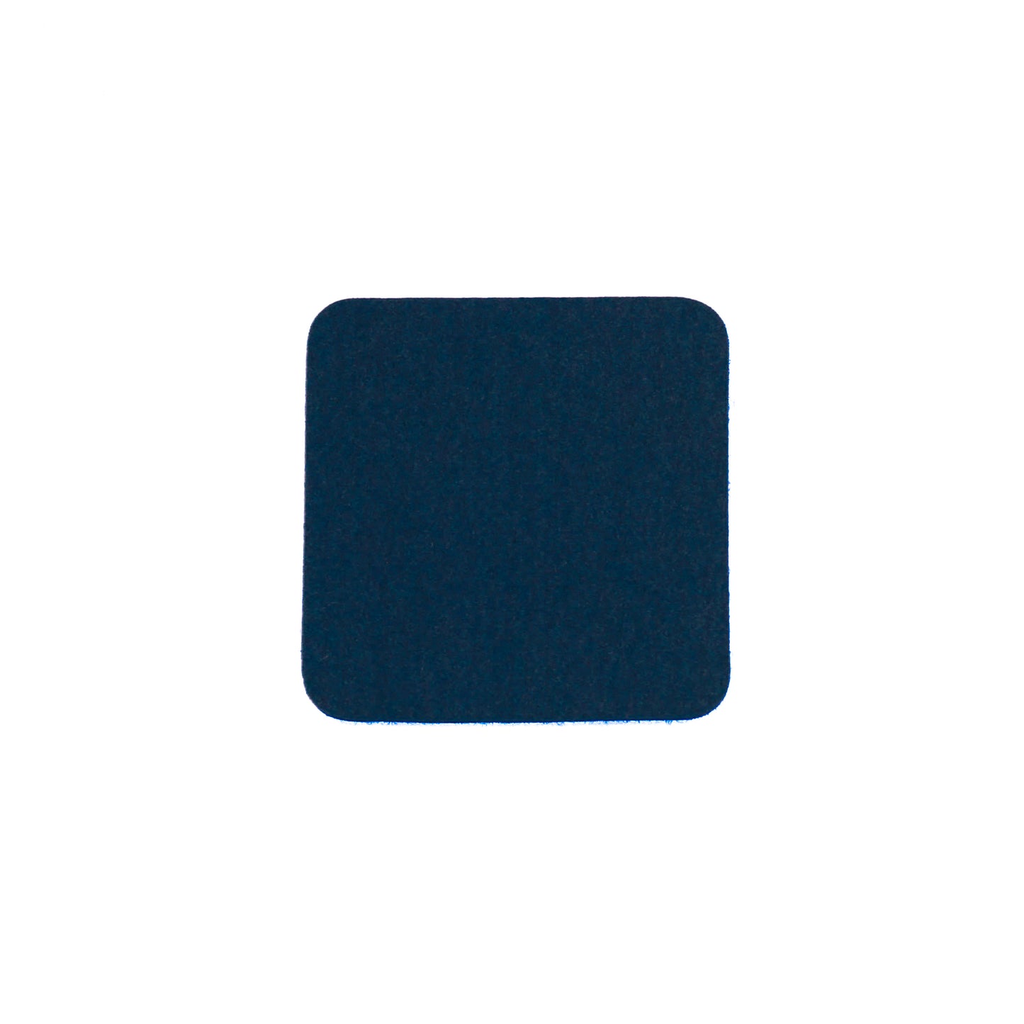 Larger Square Coaster in 034 Duck Blue, 14cm