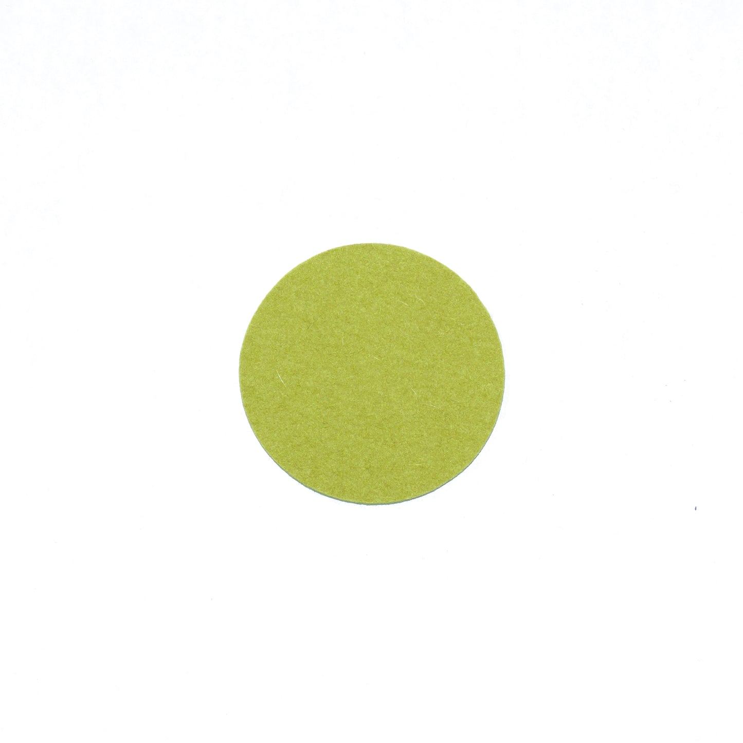 Round Coaster in 002 Light Olive, 10cm