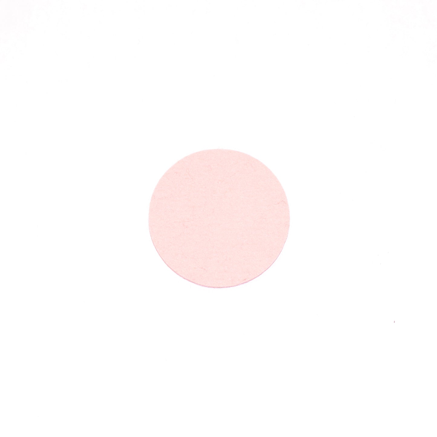 Round Coaster in 019 Pastel Rose, 10cm