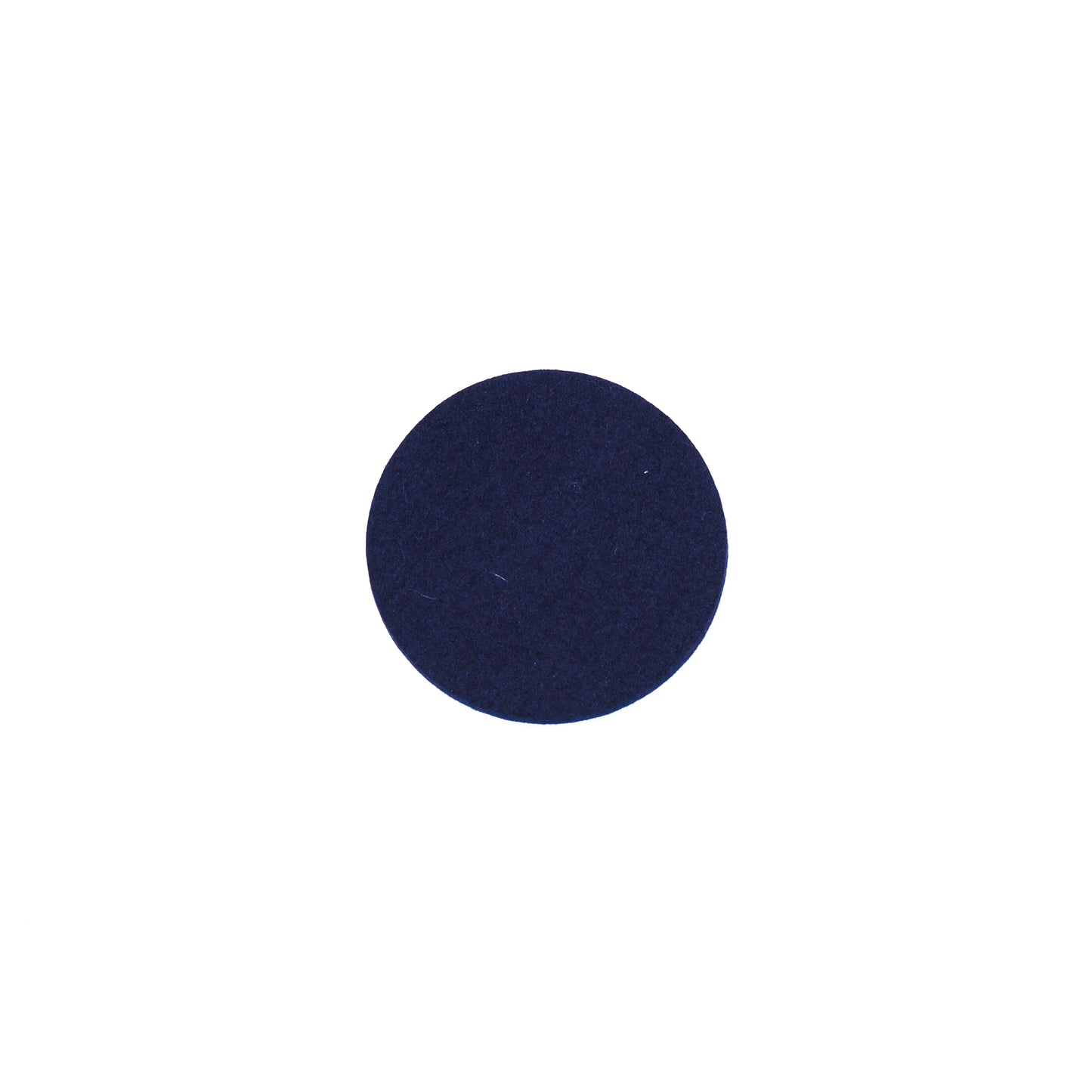 Round Coaster in 033 Navy, 10cm