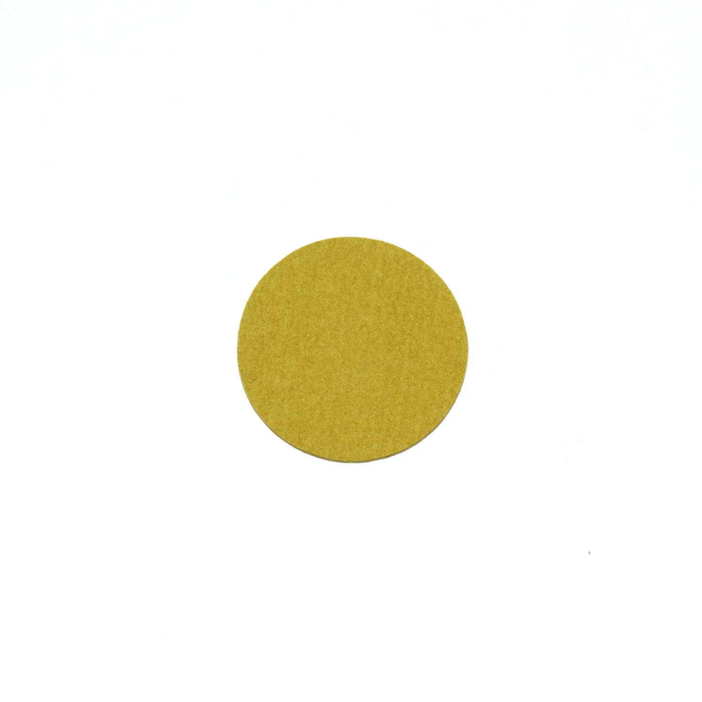Round Coaster in 036 Mustard, 10cm
