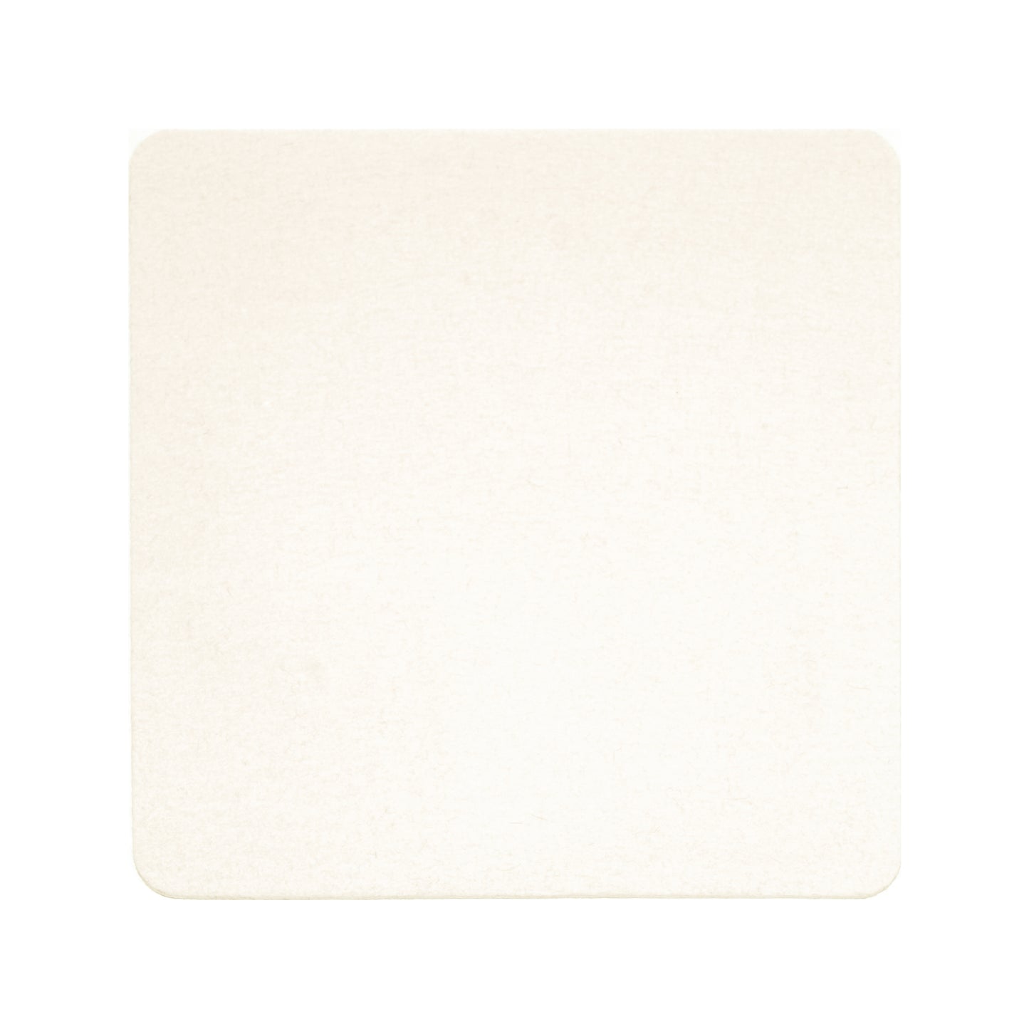 Round Edge Square Placemat in 001 White
