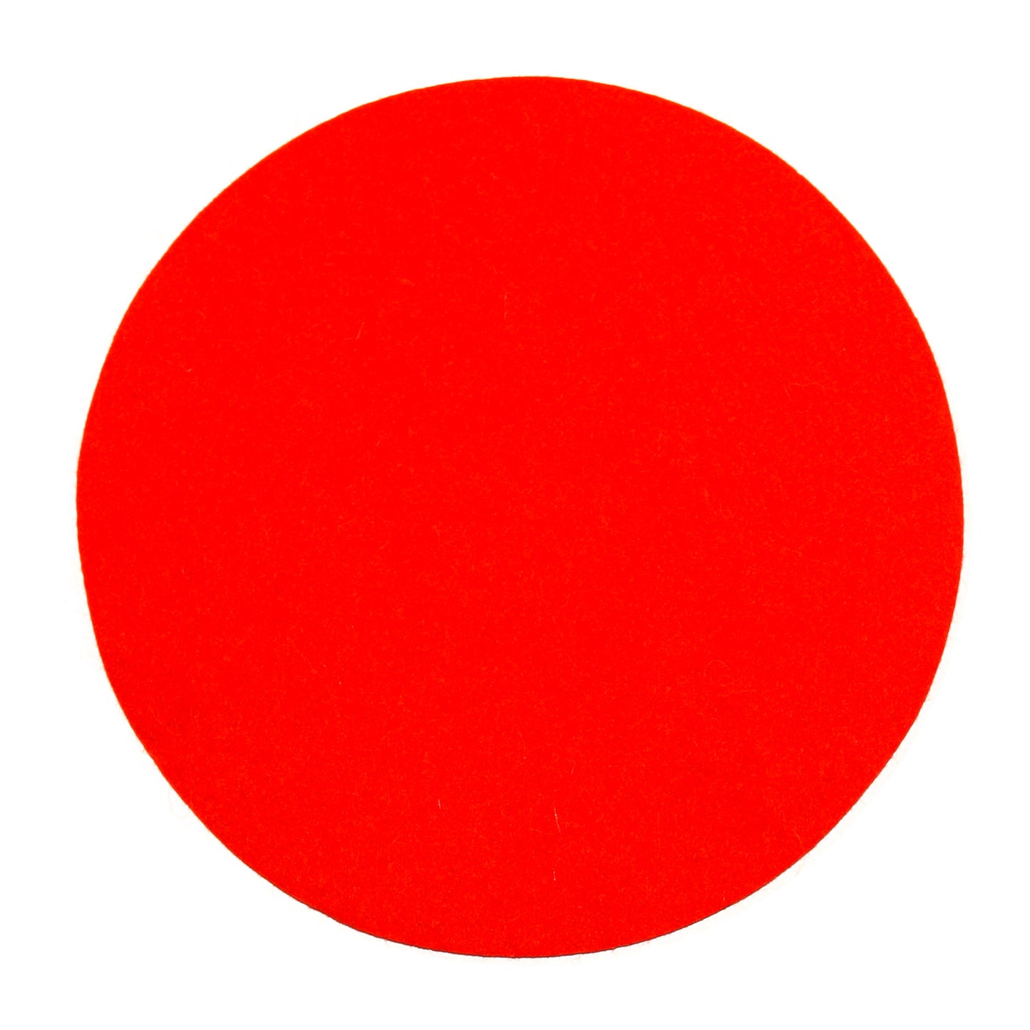 Round Placemat in 030 Purpur Red