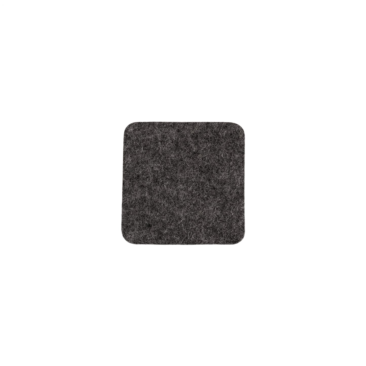 Square Coaster in 012 Anthracite Melange, 11cm