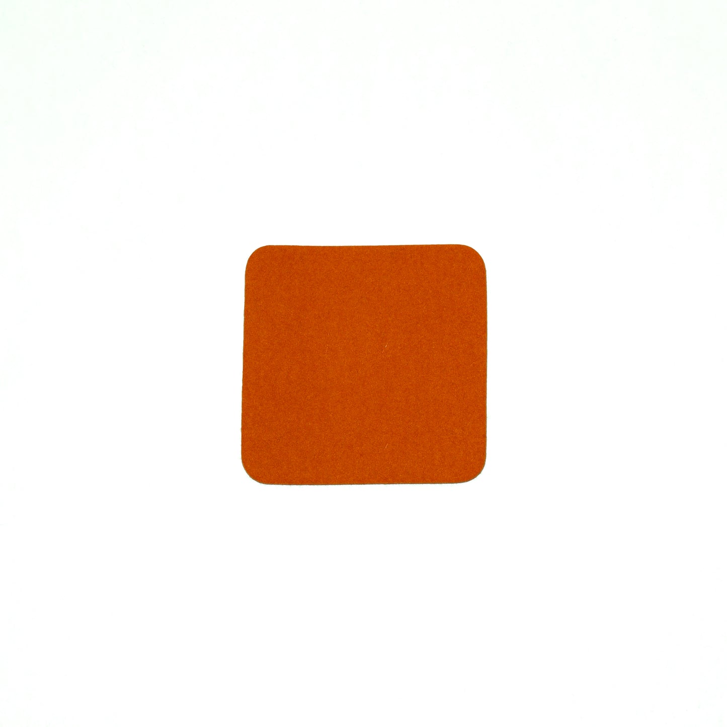 Square Coaster in 025 Kenya Red, 11cm
