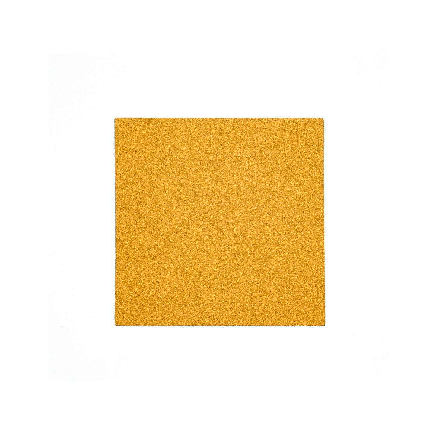Straight Edge Square Placemat in 037 Saffron, 22cm